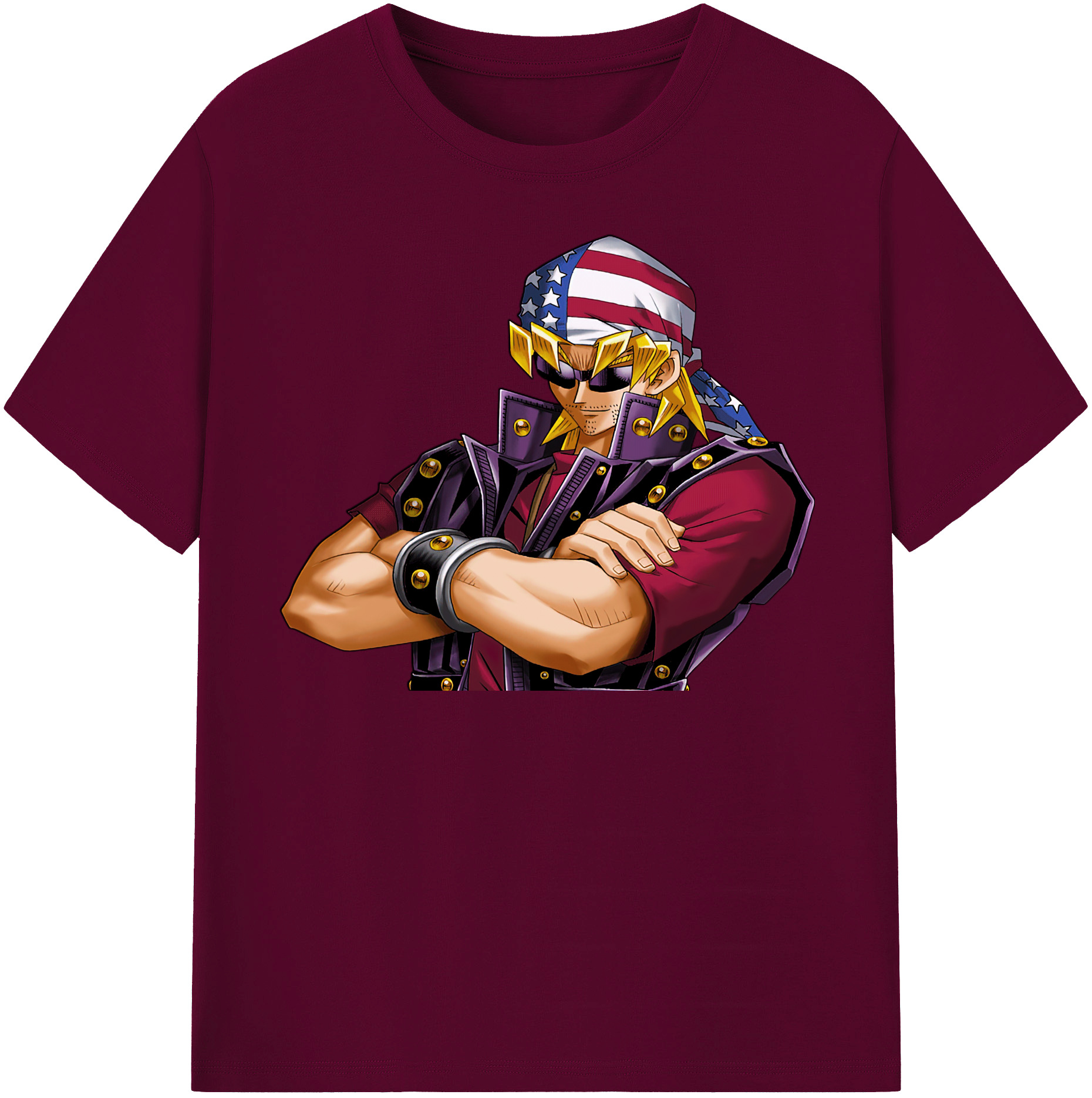 （画像用） 遊☆戯☆王 Yu-Gi-Oh! レディースカジュアルプリントTシャツ（綿100％）